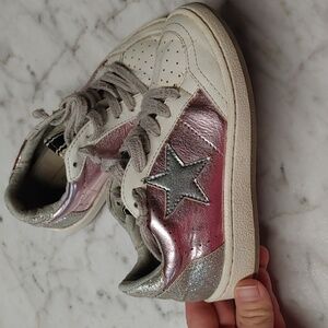 Shu Shop Pink with silver star shoes size 10